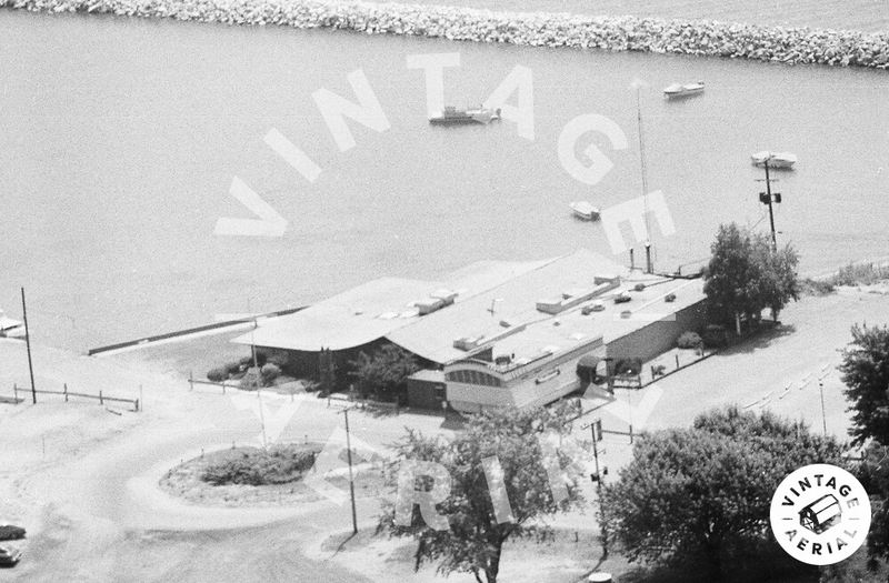 The Windjammer Bar and Grill (The Surfsider) - 1978 Aerial (newer photo)